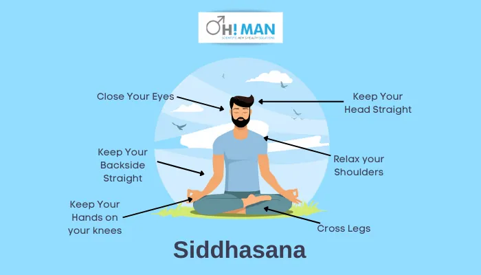 Siddhasana yoga for ed